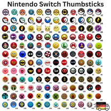 2x Nintendo Switch Controller Thumbstick Gummi Kappen Grip Cap Aufsätze Set