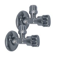 2er Set Eckventile 1/2 x 3/8