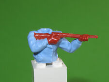 Timpo Toys   Cowboy Oberteil kurzes Gewehr  hellblau