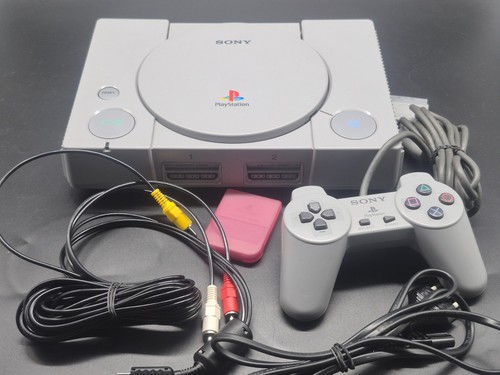 Sony ps1 konsole grau - ps1,