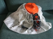 Braun Vintage Schwebehaube Orange 70er Fönhaube Haartrocknerhaube Funktioniert!