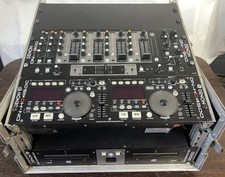 DJ Case mit Mischpult Denon DN-X900, Denon DN-HC4500 + Denon DN-D4500