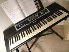 Weihnachten ? YAHAMA ypt-210 Keyboard + Zubehör Top Zustand