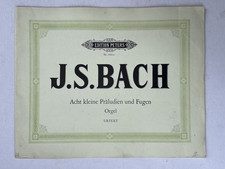 Noten. J.S. Bach. Acht kleine