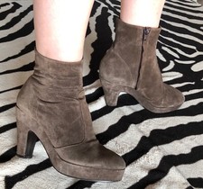 Luxus Plateau Stiefeletten