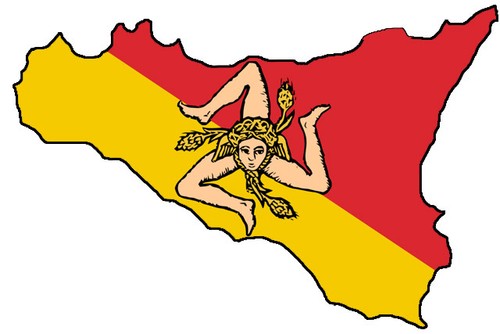 Auto aufkleber italien - aufkleber, region
