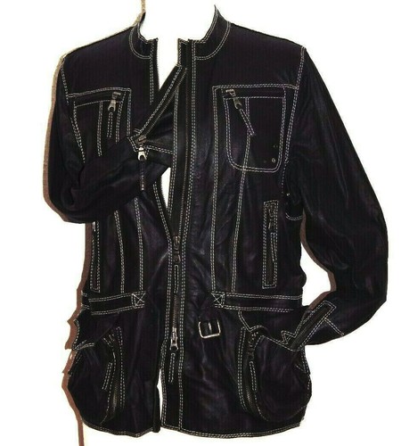 Lederjacke schwarz marc - lederjacke,