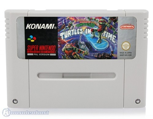 Nintendo snes teenage mutant - -,