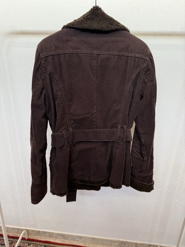 Jacke aus cord mit teddy - cord,