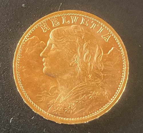 Vreneli franken goldmünze - franken,