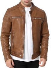 Tazzio Lederjacke Herren Leder