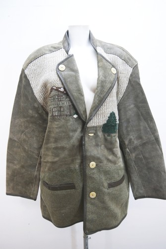 Schwere lederjacke neuwertig - lederjacke,