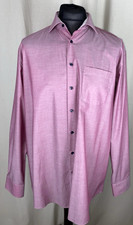 ✅ Seidensticker Comfort Hemd Herren Gr 43 / XL / 17" Langarm Business Bordeaux