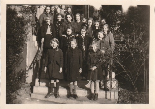 Vintage foto gruppe - foto,