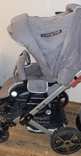 Hartan VIP Kinderwagen gut erhalten grau mit Pünktchen neutral
