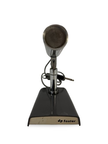 Vintage foster tischmikrofon - vintage,