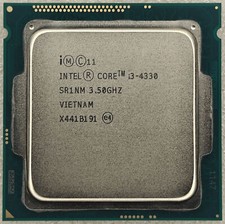 Intel Core i3-4330 Dual Core Desktop PC CPU Processor @ 3.50GHz LGA1150