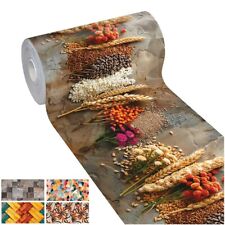 Küchenteppich Fleckenschutz Antirutsch Flexibel Modern Läufer PVC Digital