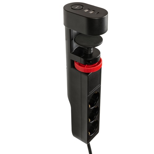 Fach tischsteckdose mit usb - tischsteckdose,