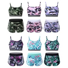 Mädchen bikini tankini set - mädchen,