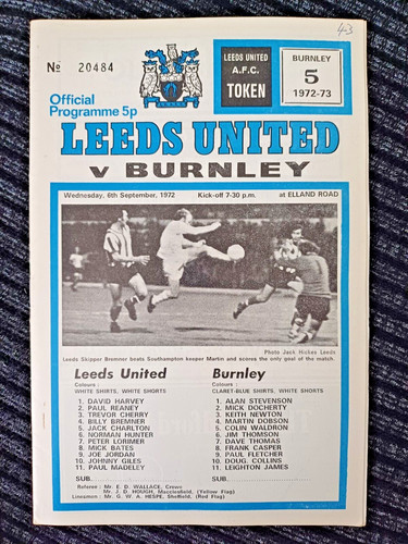 Leeds united burnley 9 72 - leeds,