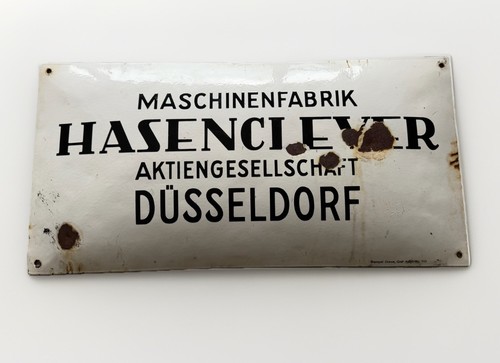 Alt schild maschinenfabrik - alt,