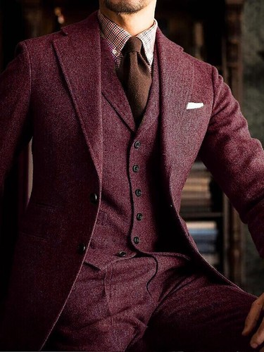 Herren dünner tweed anzug - herren,
