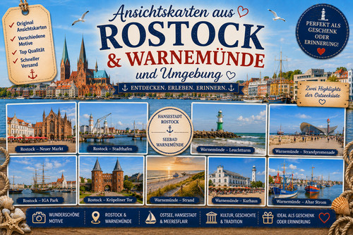 Ansichtskarten aus rostock - aus,