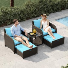 Rattan Gartenmöbel Set