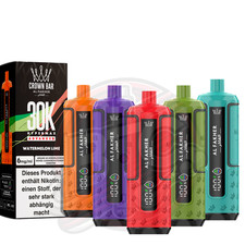 Al Fakher 30K Hypermax 30000 Züge Big Puff E-Zigarette Vape E-Shisha Alle Sorten