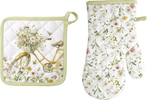*Topflappenset*Wildblumen&