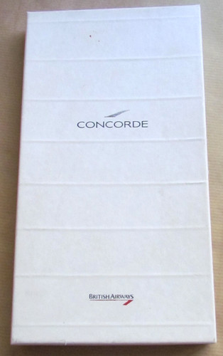 British airways concorde leder - british,