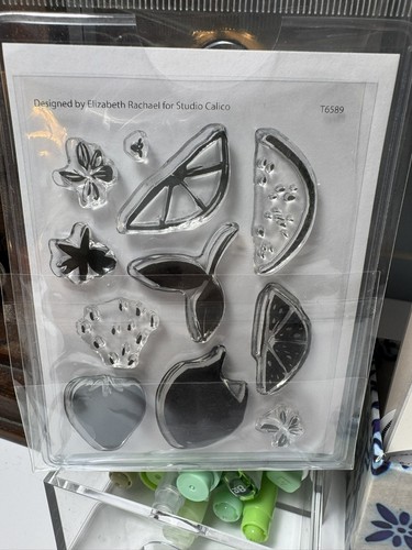 Studio calico clear acrylic - calico,
