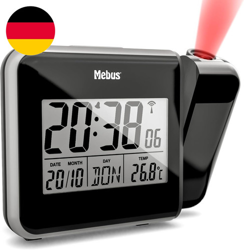 Mebus funk wecker mit - mebus,