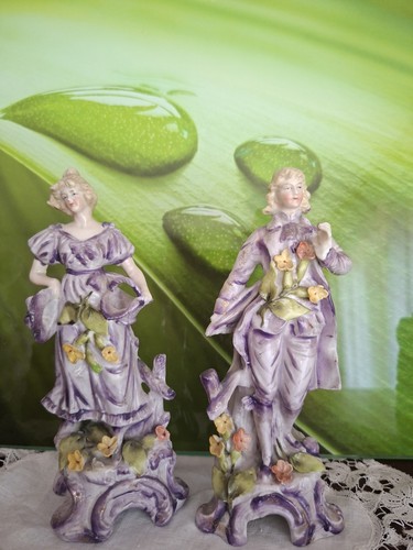 Einpaar porzellan figuren - porzellan, 17cm