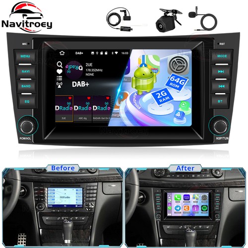 Dab android autoradio navi - 15,