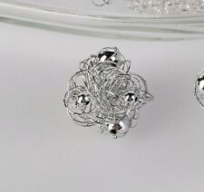 Deko Kugel DRAHT D. 5cm silber Formano