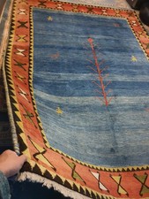 Vintage Handgeknüpfter Wolle