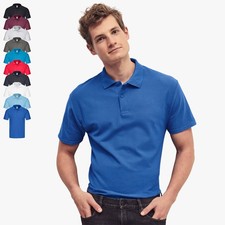 FRUIT OF THE LOOM - Original Herren Poloshirt Polo S - 3XL Baumwolle