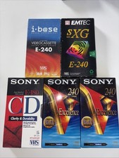 1x SONY CD 180 - VHS 2x Sony V