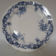   Villeroy & Boch Dekor "Valeria"  blau Porzellan Teller vintage