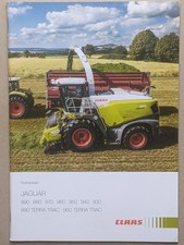 CLAAS Jaguar 990 980 970 960 Terra Trac Feldhäcksler Prospekt Traktor Schlepper