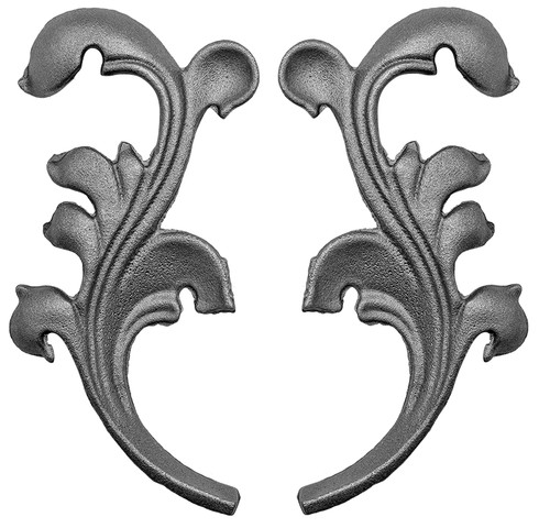 Blatt zierblatt zaunelement - blatt,