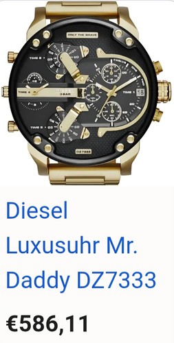 Diesel daddy uhren neu - mr,