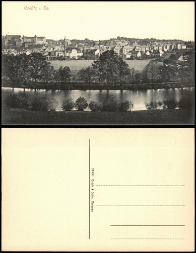 Ansichtskarte colditz - ansichtskarte,