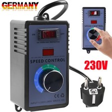 230V Drehzahlregler Drehzahlsteller Motordrehzahlsteuerung Ventilatoren Motoren