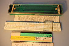 Faber Castell Rechenschieber System Darmstadt 111/54 inkl  Bedienungsanleitung