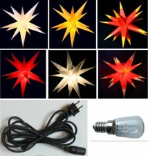 55cm 3D Adventsstern Außenstern außen Stern Adventstern Weihnachtsstern