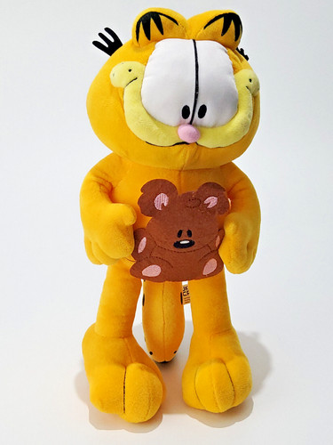 Garfield mit teddy - mit, plüsch