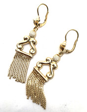 Vintage 18K Gold Ohrhänger